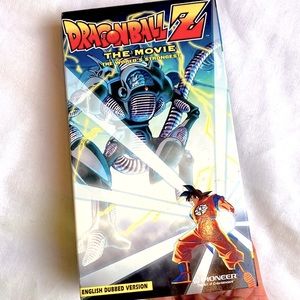 Dragon Ball Z VHS uncut theatrical movie The Movie The World’s Strongest English